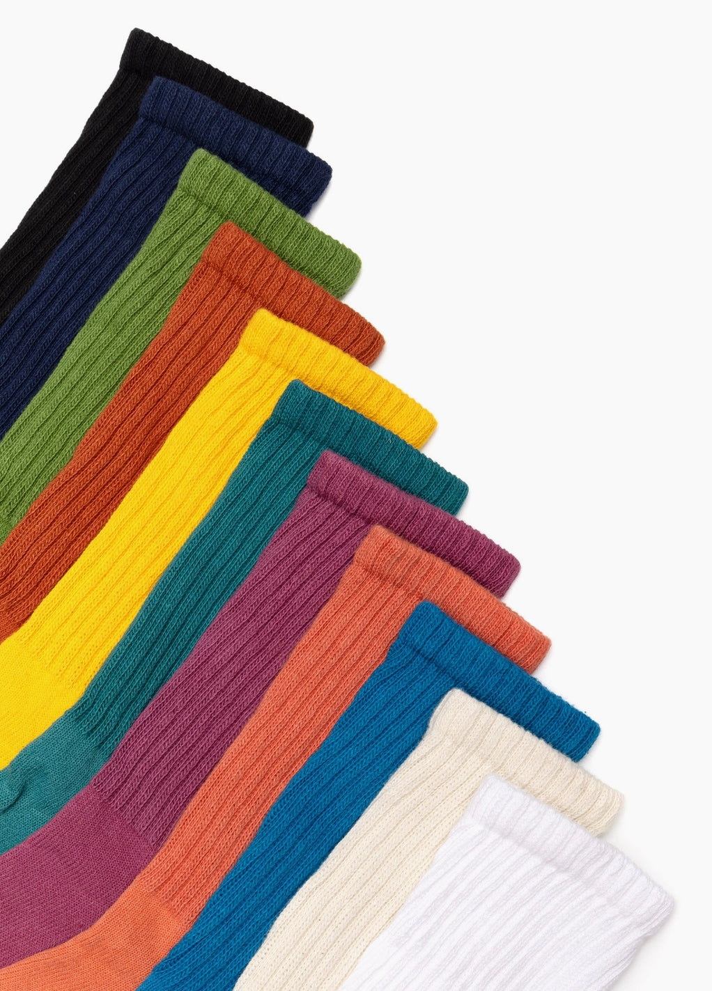 Retro Solid Sock