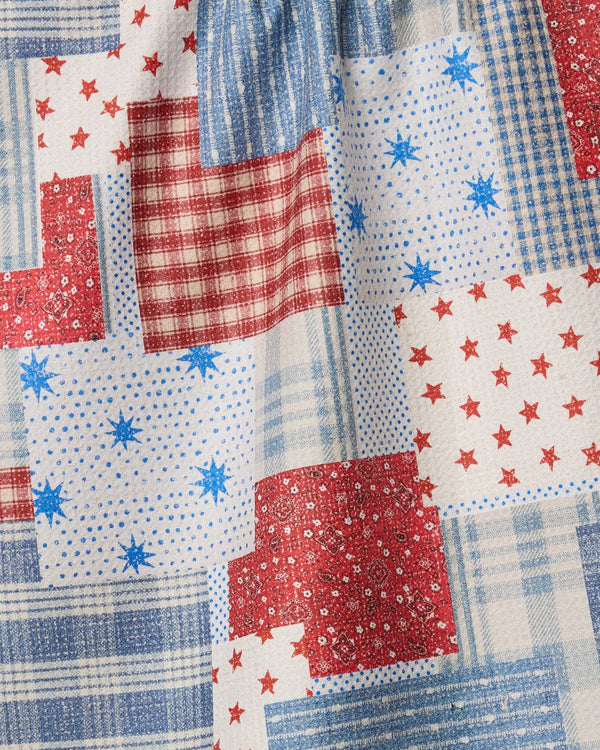 Stars and Stitches Tea Towel