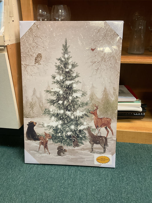 16” x 24” Animals By Tree Prints