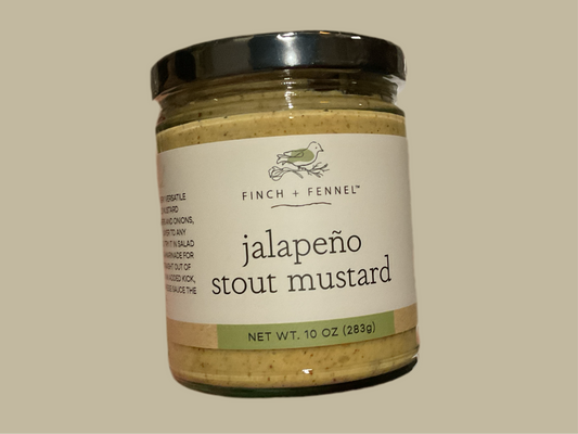 Jalapeño Stout Mustard