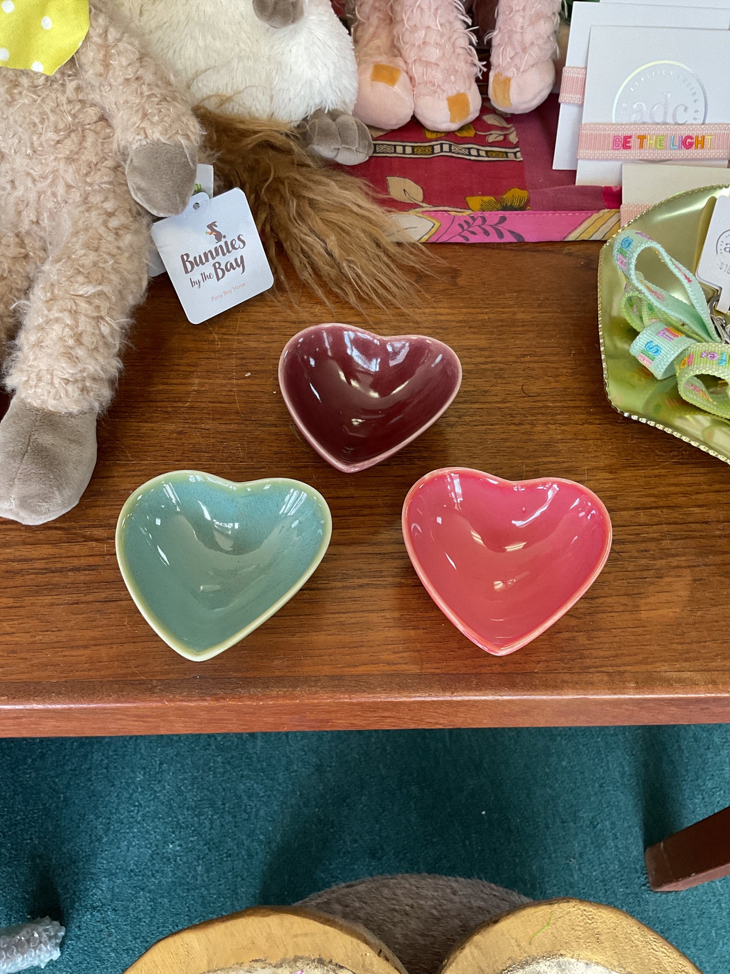 Stoneware Heart Dish