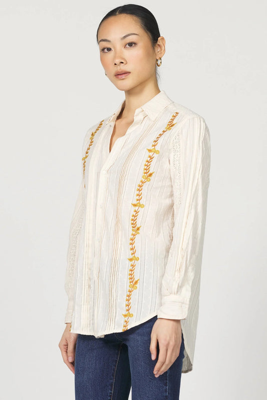 Galina Whitecap Blouse