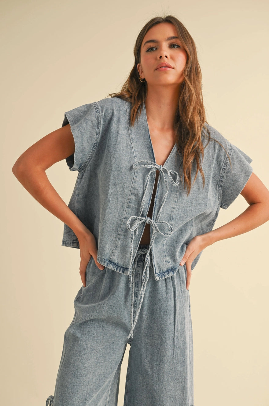 Front Tied Blouse
