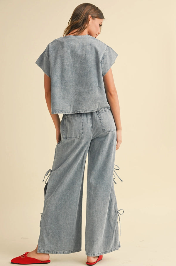 Front Tied Blouse
