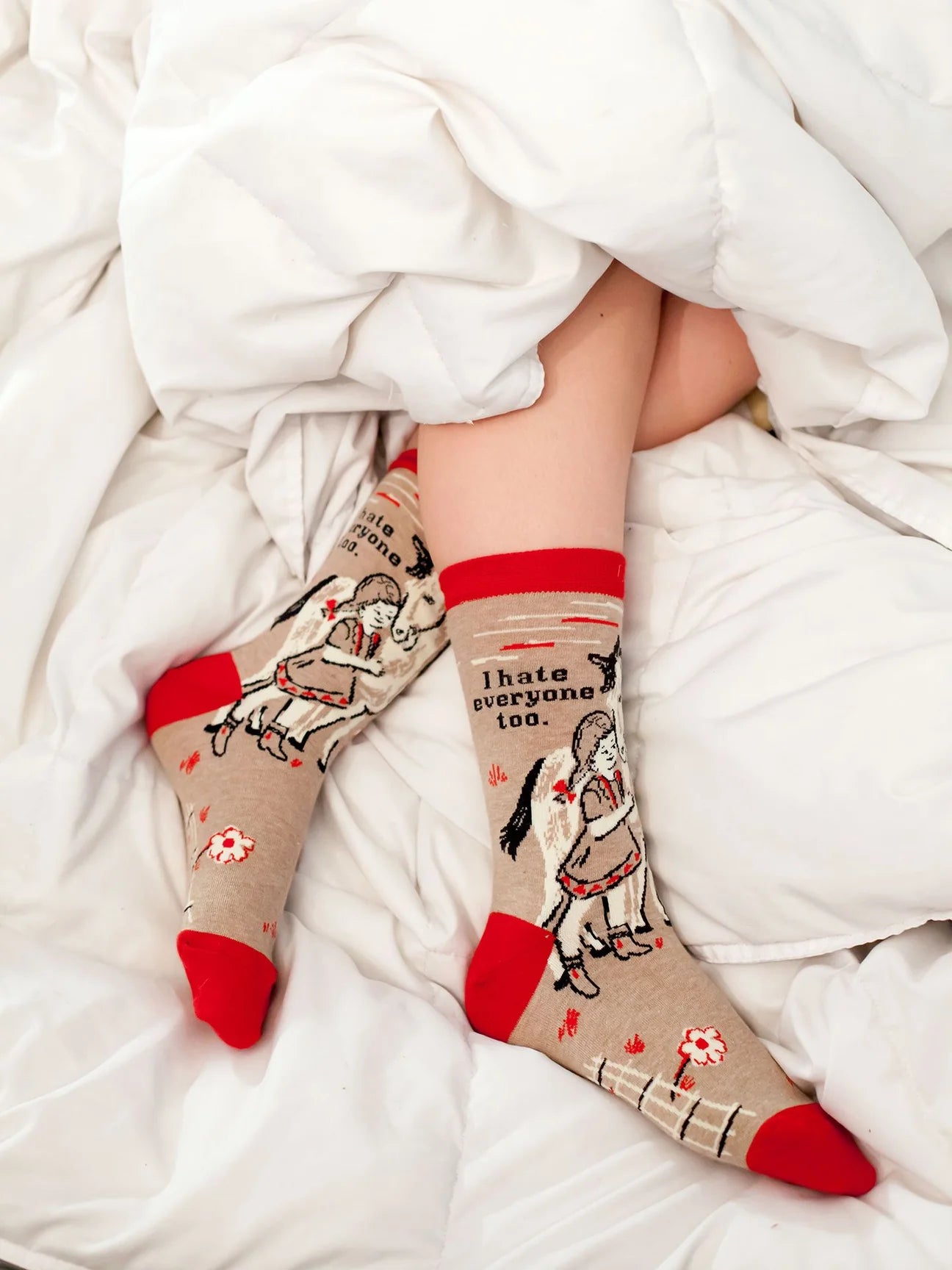 I Hate Everyone Too Socks
