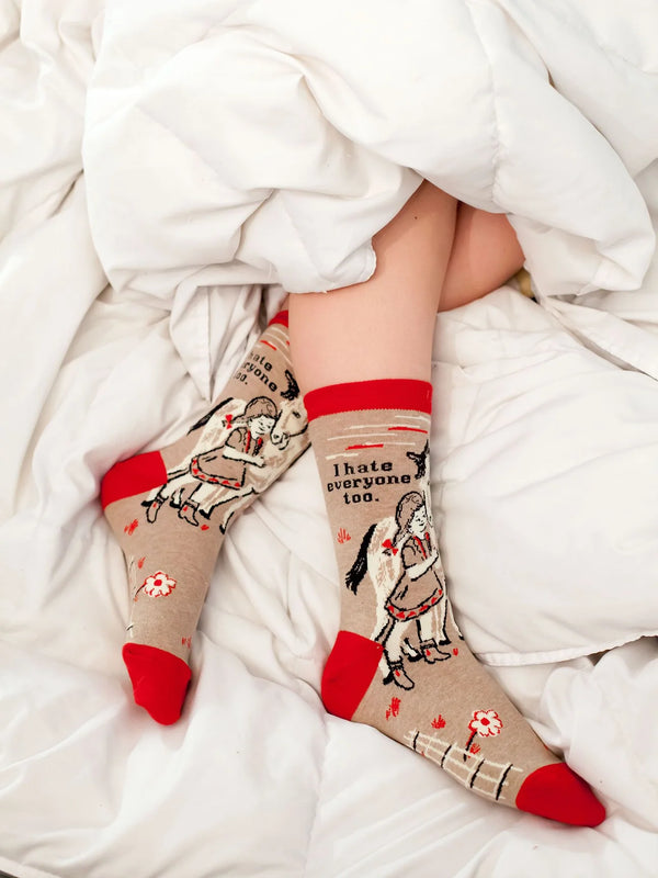 I Hate Everyone Too Socks