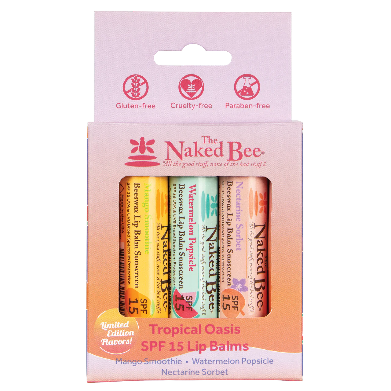 Tropical Oasis SPF Lip Balm Set