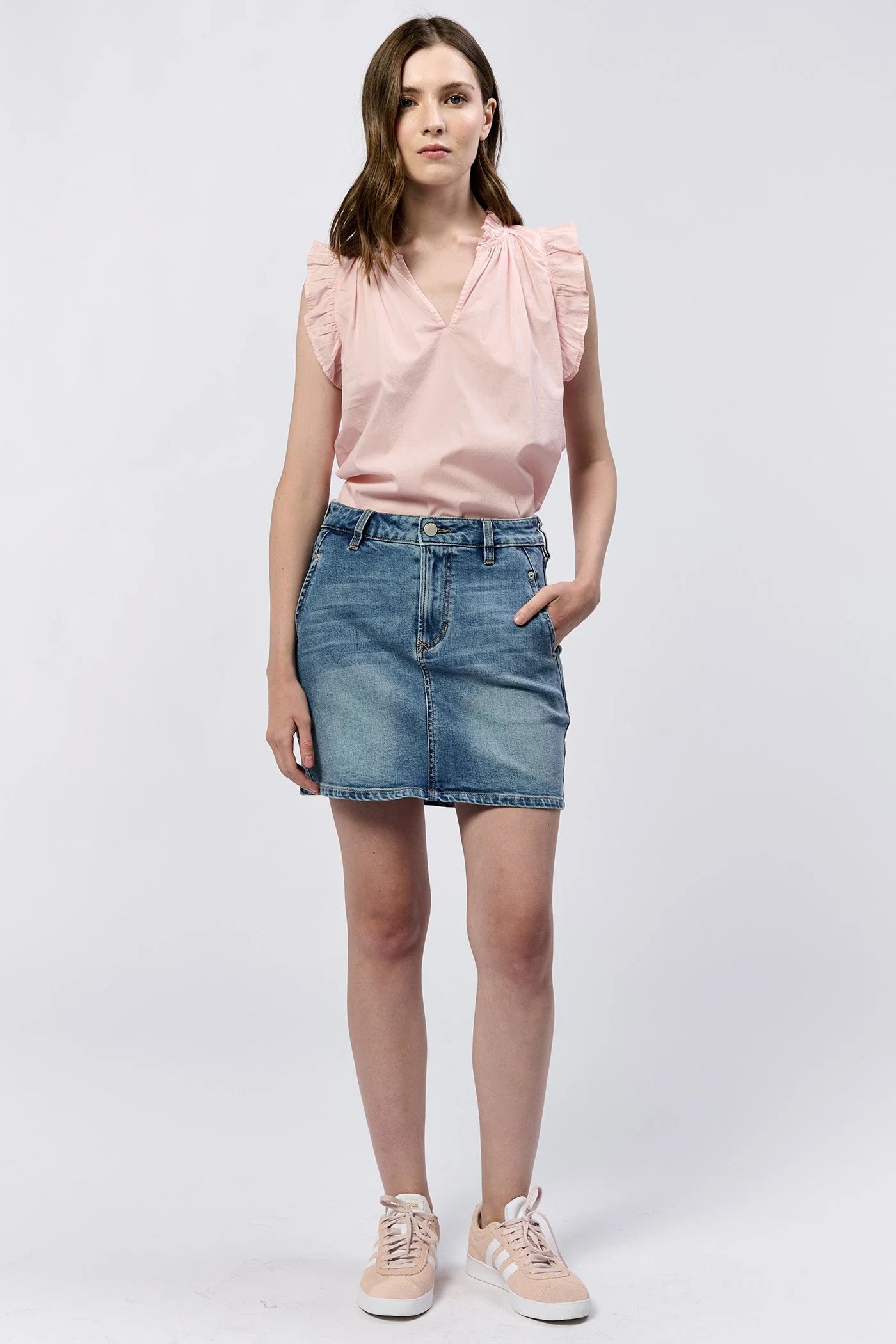 Quinn Denim Skirt