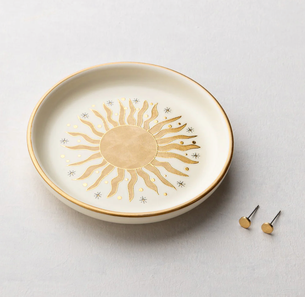 Jewelry Dish & Studs Set