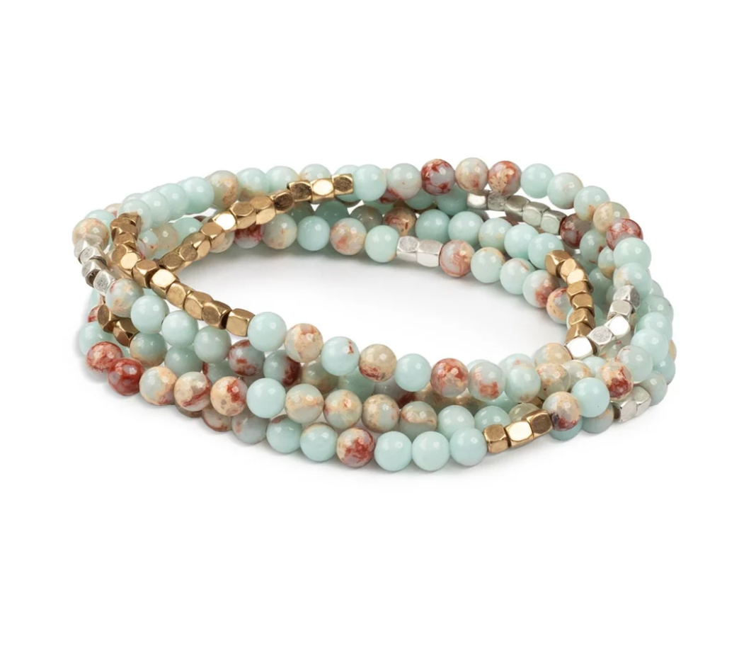 Stone Wrap Necklace/Bracelet