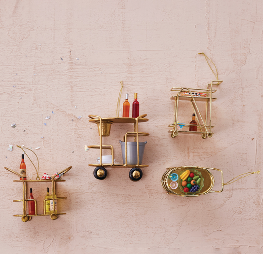 Bar Cart Ornament