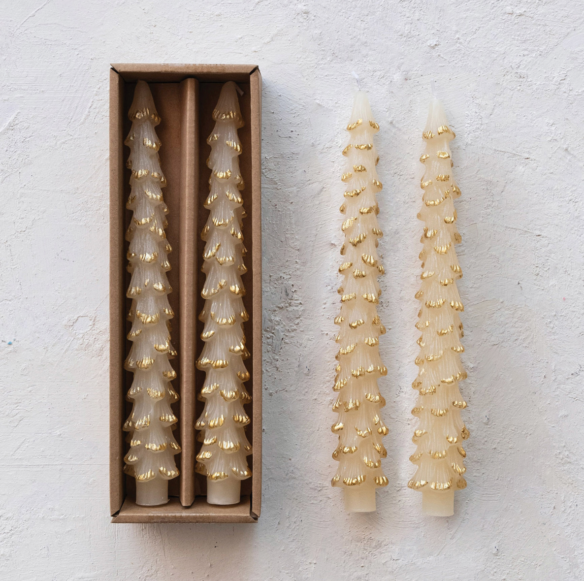 Tree Shaped Taper Candles