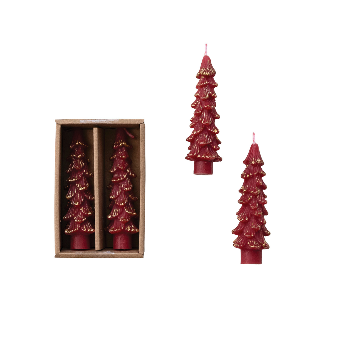 Tree Shaped Taper Candles