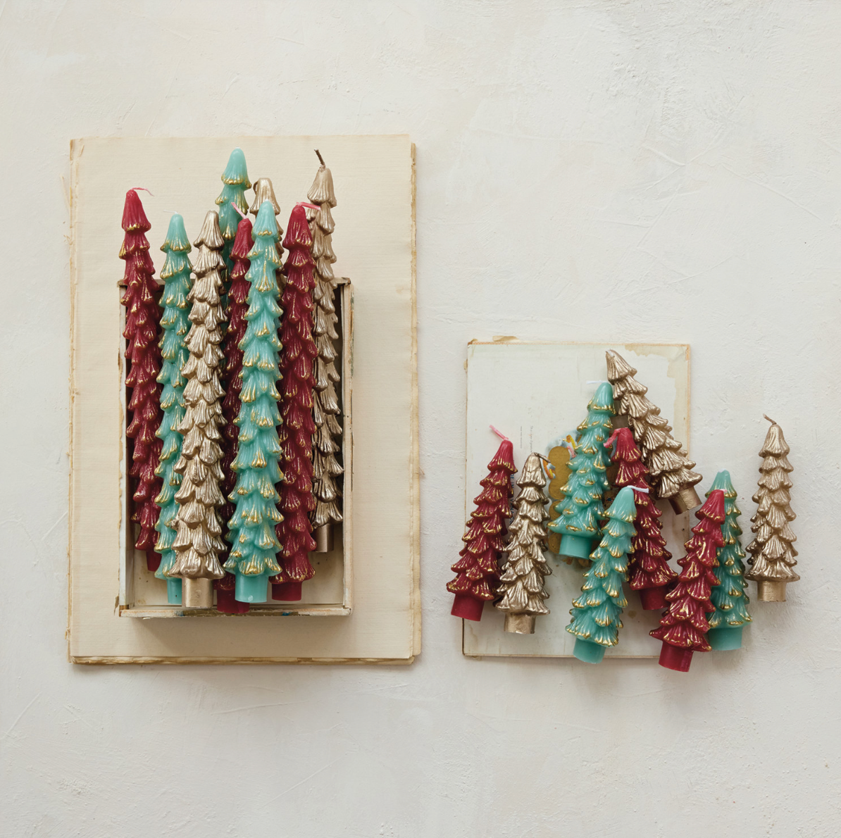 Tree Shaped Taper Candles