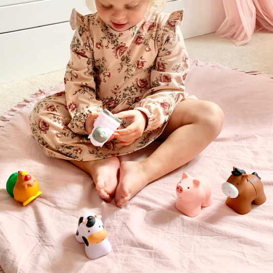 Pop Blocs Farm Animals Learning Toy