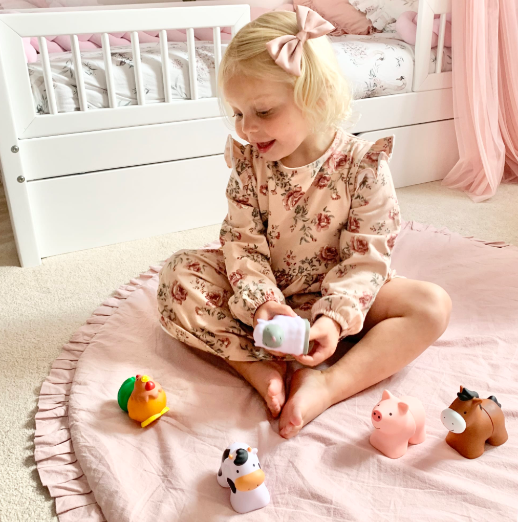 Pop Blocs Farm Animals Learning Toy