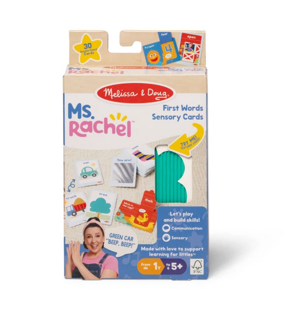Ms. Rachel 1st Words Flashcards