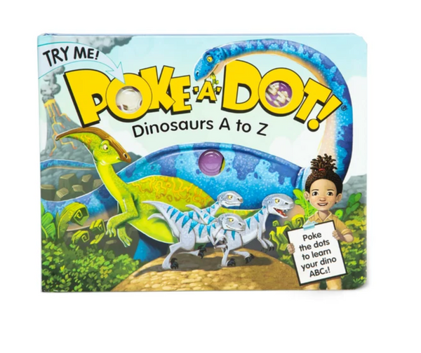 Poke-a-Dot - Dinosaurs A to Z Board Book