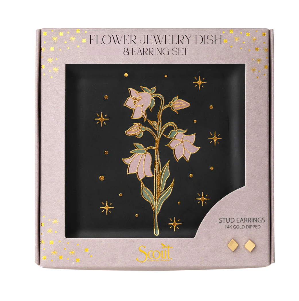 Jewelry Dish & Studs Set
