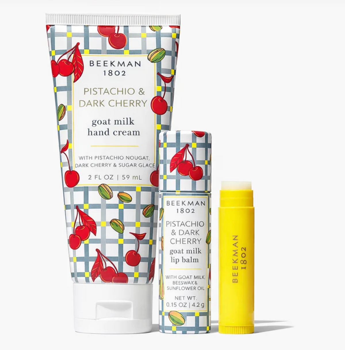 Hand Cream and Lip Balm Set