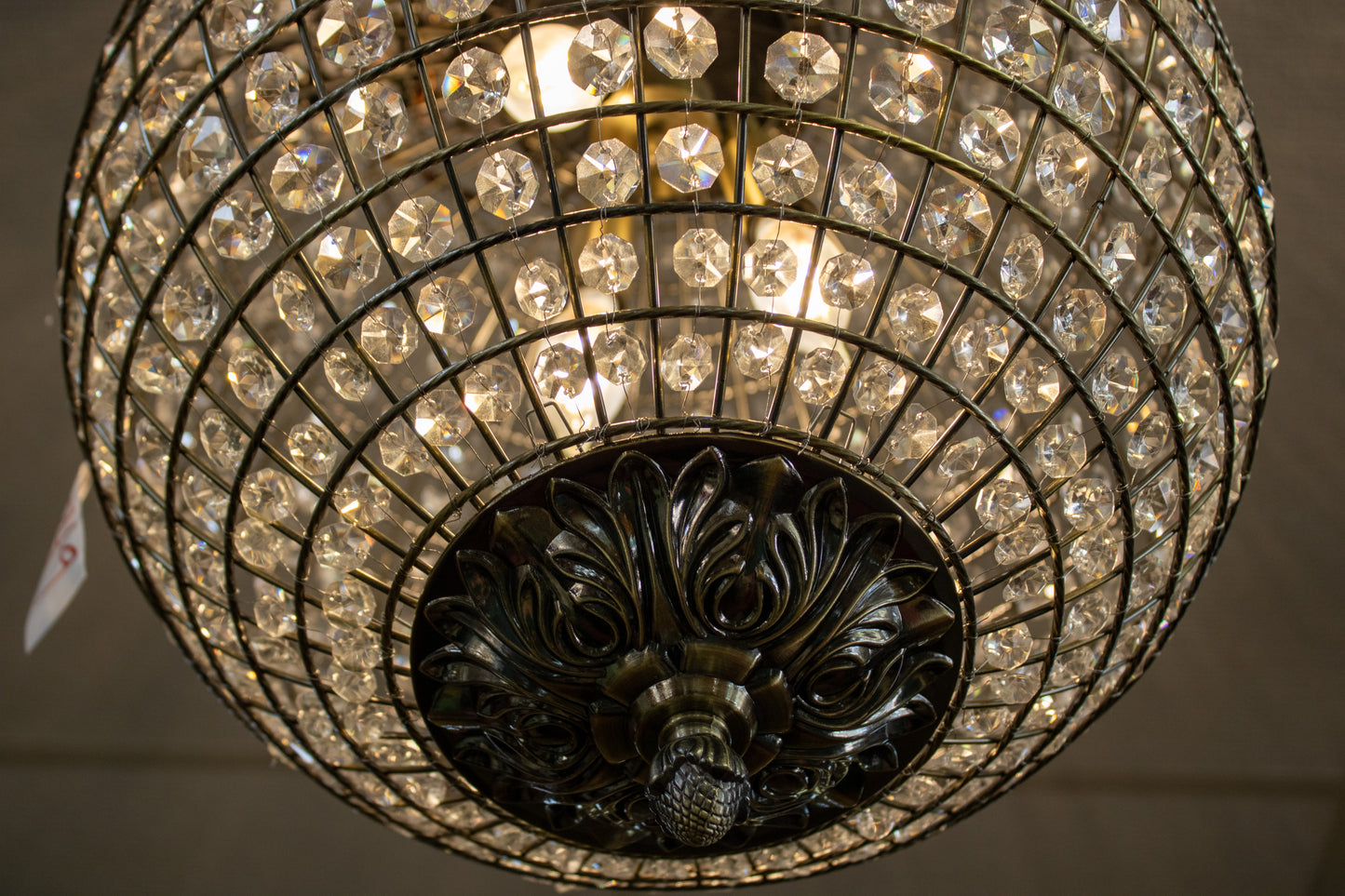 Crystal Sphere Chandelier